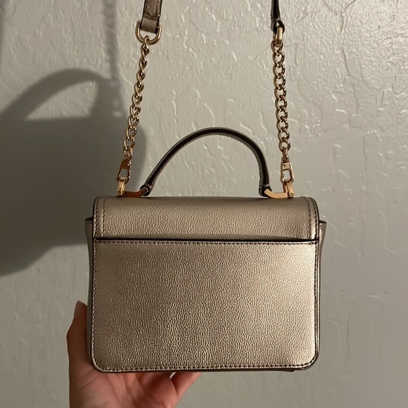 KATE SPADE Maisie Patterson Embellished Metallic Blush Crossbody♠️ - Picture 6 of 11